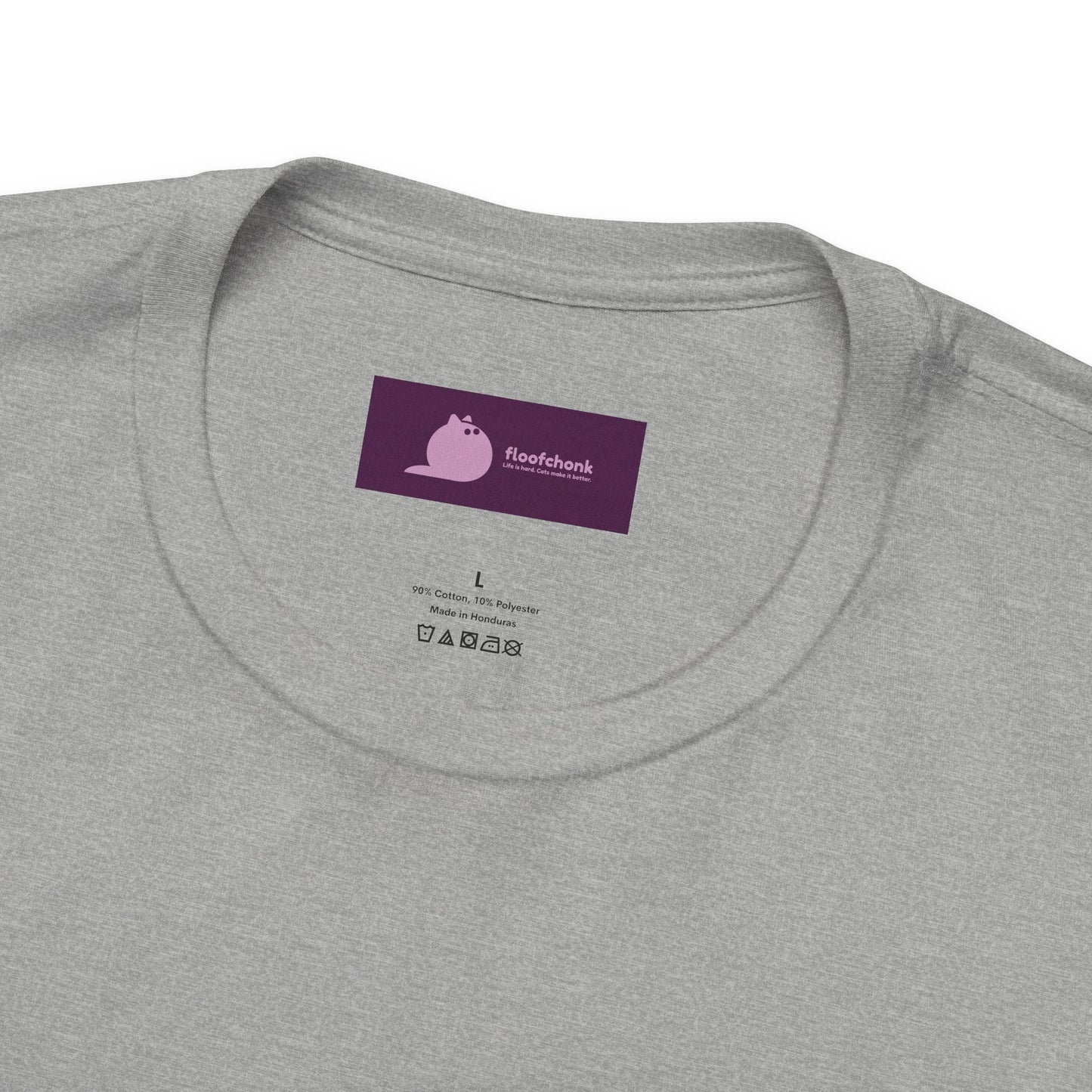 Neurodivergent Rainbow Cat Tee — "My Brain Just Has More Zoomies" - FloofChonk