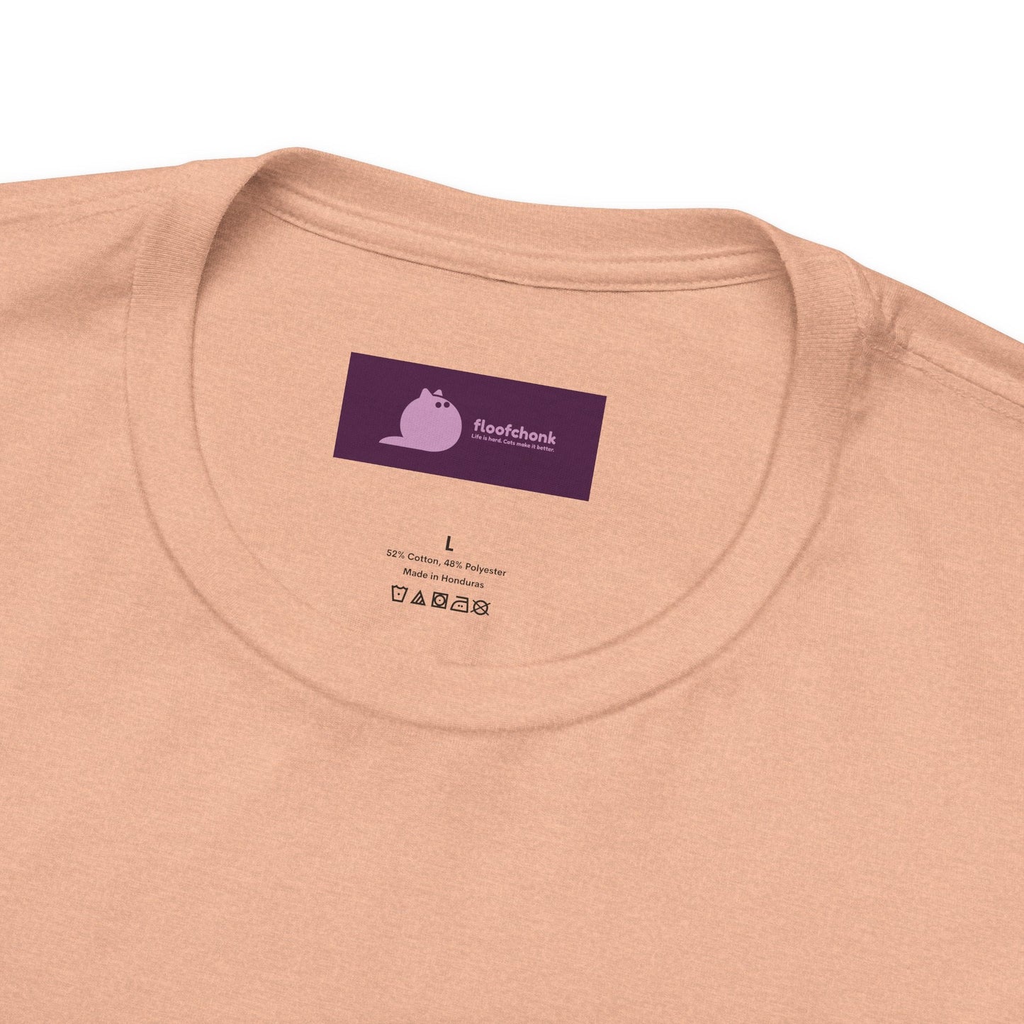 Neurodivergent Rainbow Cat Tee — "My Brain Just Has More Zoomies" - FloofChonk