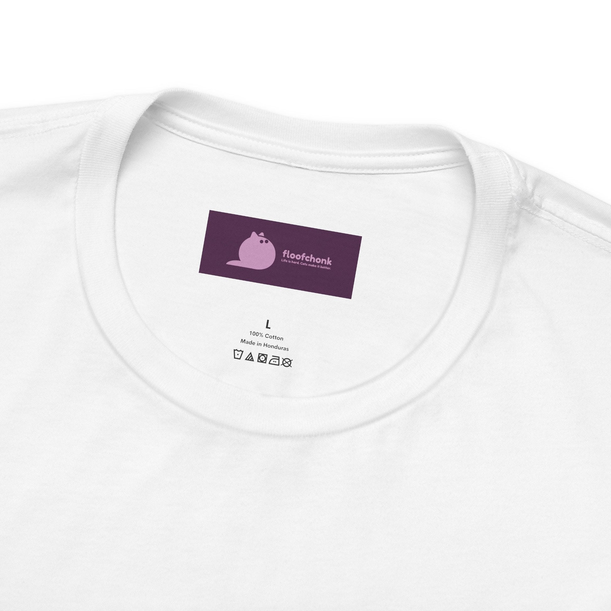 Neurodivergent Rainbow Cat Tee — "My Brain Just Has More Zoomies" - FloofChonk