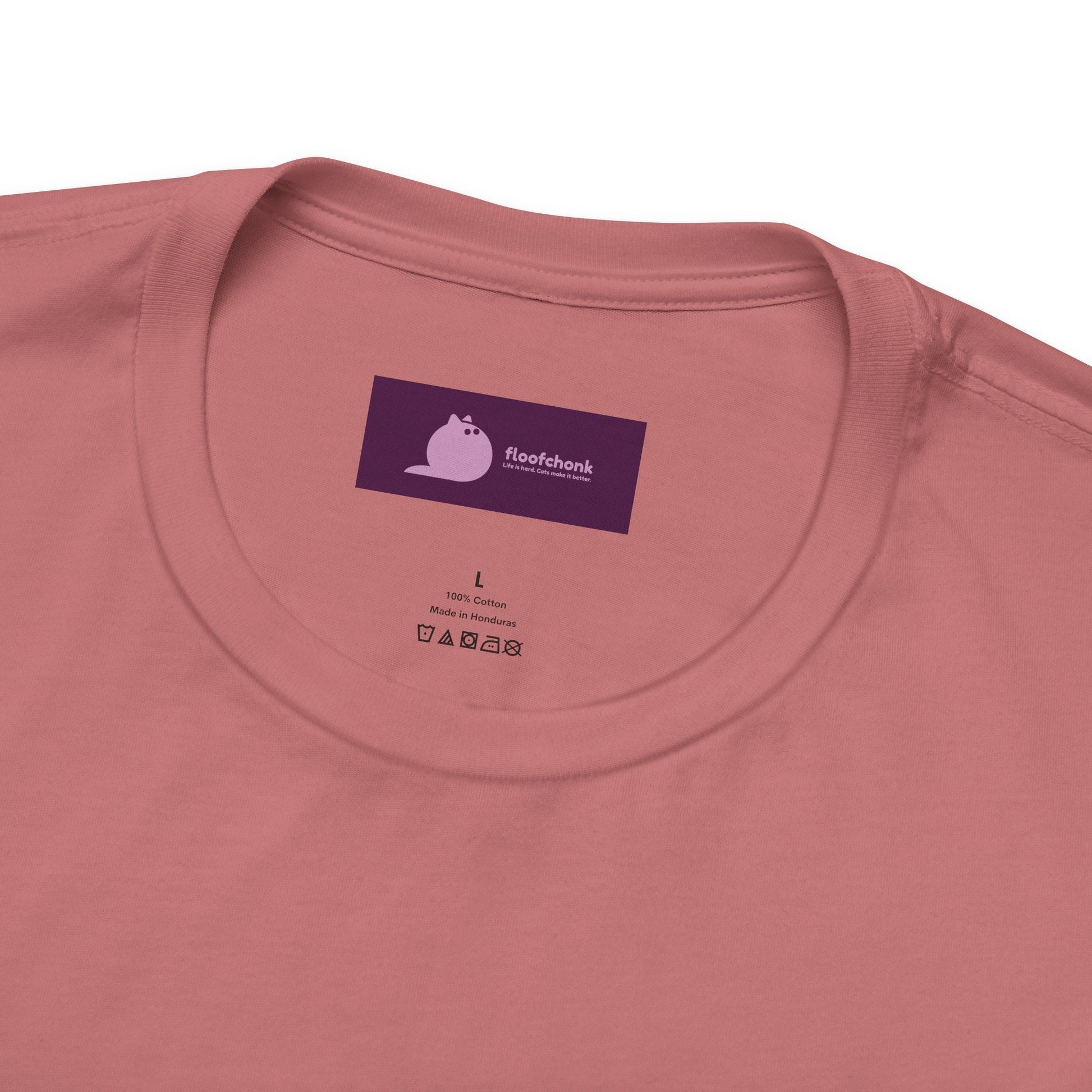 Neurodivergent Rainbow Cat Tee — "My Brain Just Has More Zoomies" - FloofChonk