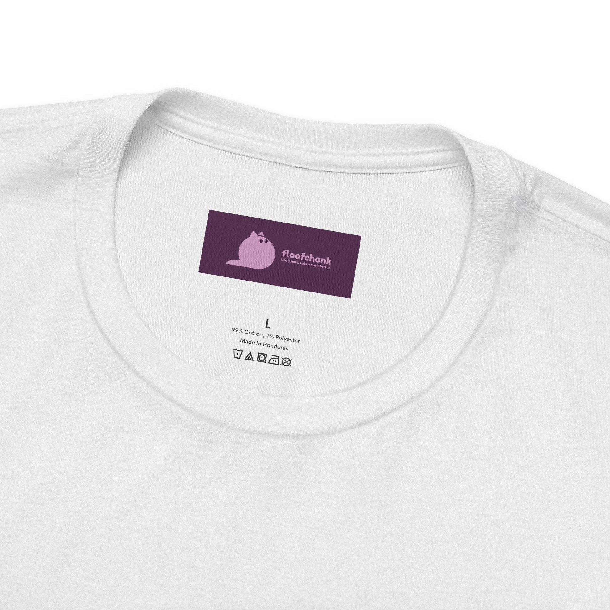 Neurodivergent Rainbow Cat Tee — "My Brain Just Has More Zoomies" - FloofChonk