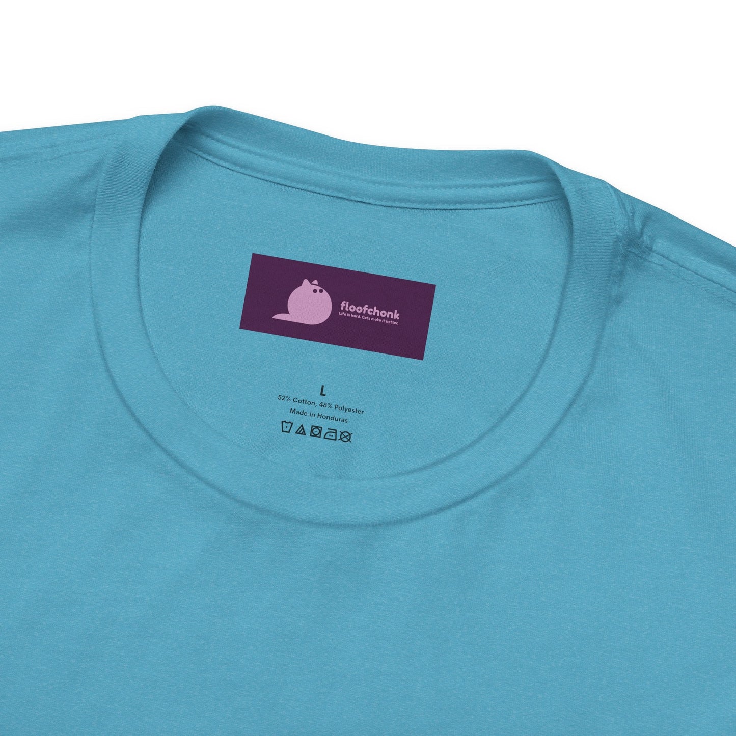 Neurodivergent Rainbow Cat Tee — "My Brain Just Has More Zoomies" - FloofChonk