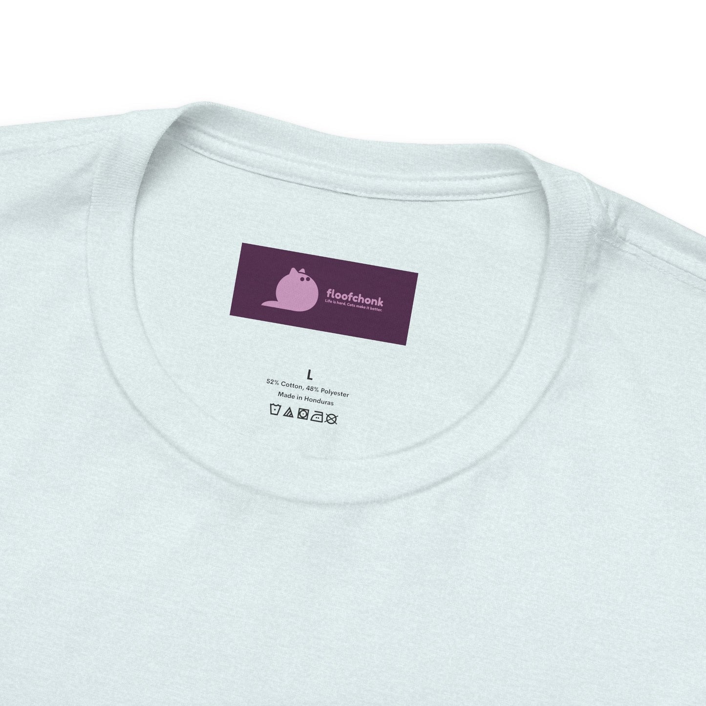 Neurodivergent Rainbow Cat Tee — "My Brain Just Has More Zoomies" - FloofChonk