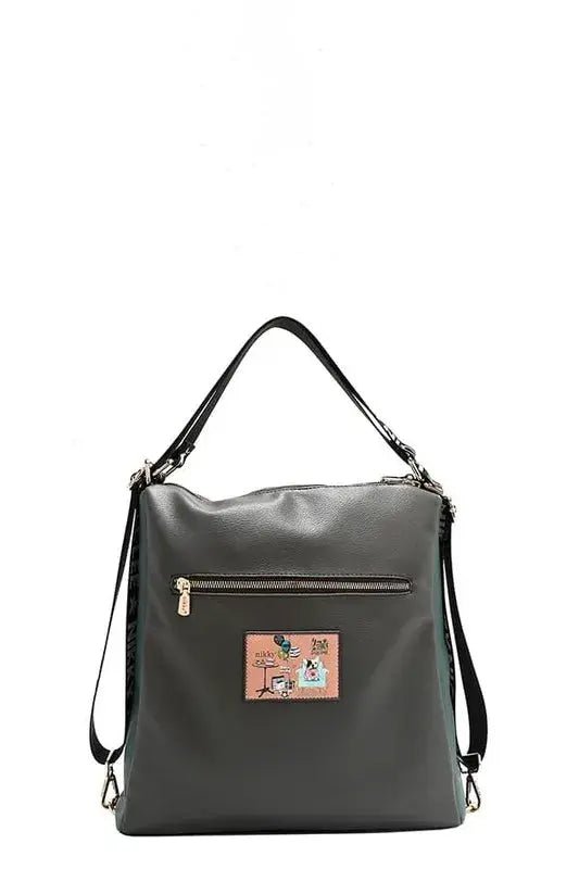 Nicole Lee USA Eco - Leather Backpack - FloofChonk
