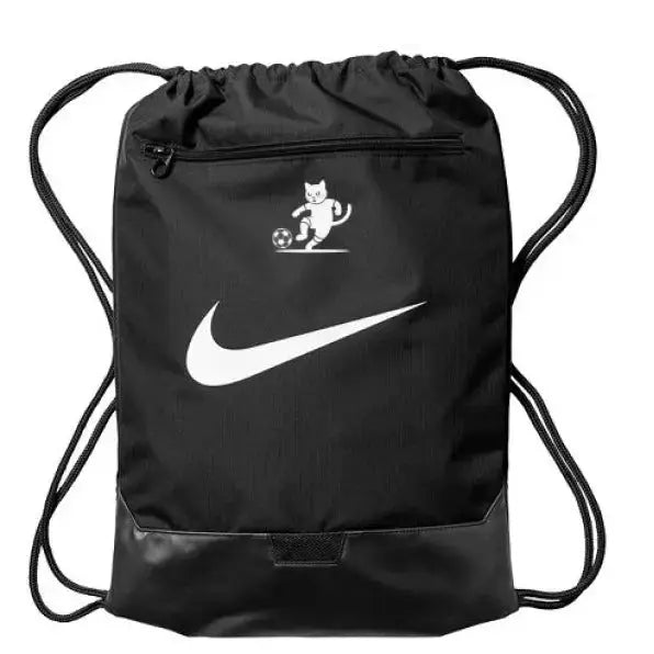 Nike Custom Cat Soccer Drawstring Pack - FloofChonk