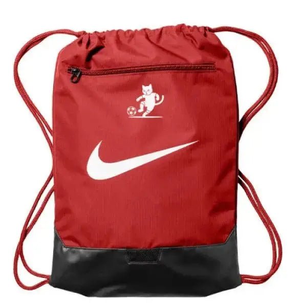 Nike Custom Cat Soccer Drawstring Pack - FloofChonk