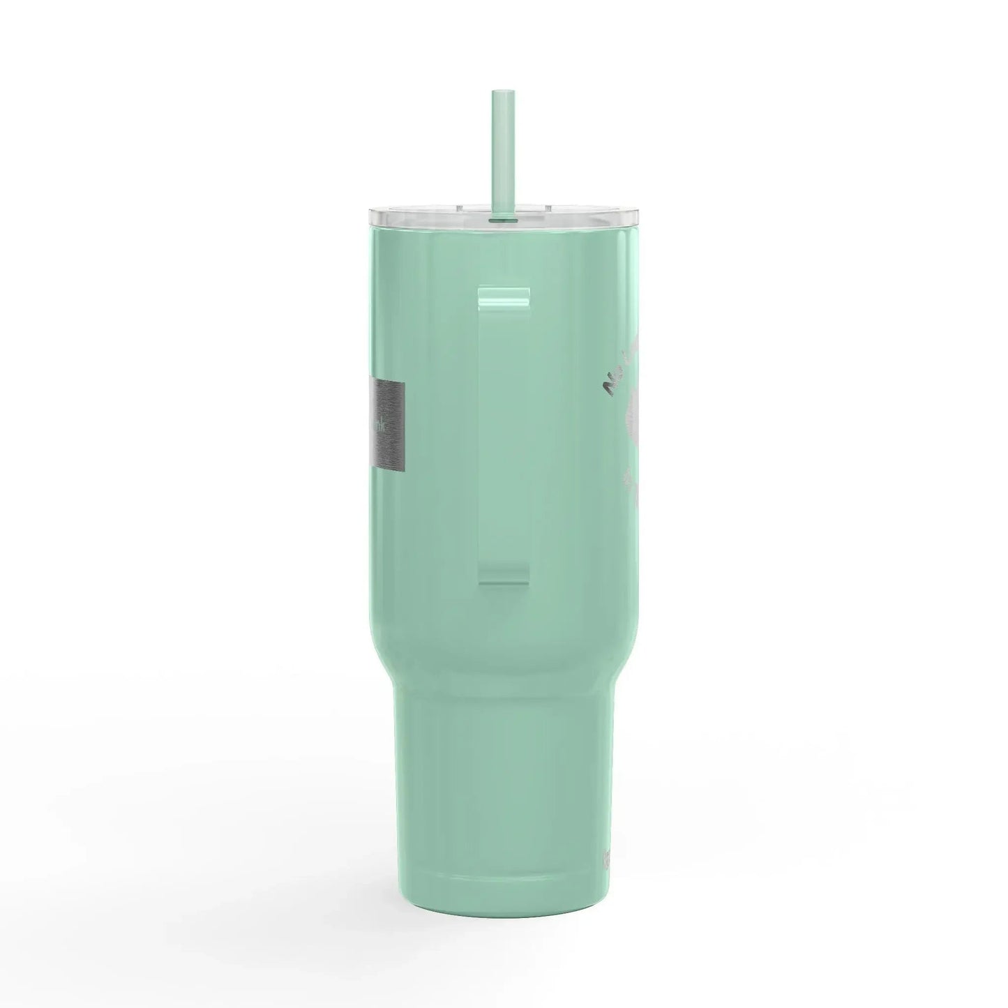 No Loafin' Around in Class Cat Lover Insulated Tumbler, 40oz - FloofChonk