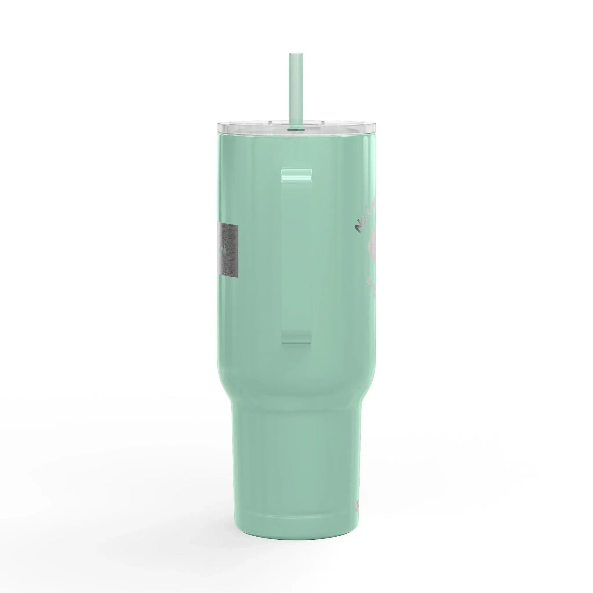 No Loafin' Around in Class Cat Lover Insulated Tumbler, 40oz - FloofChonk