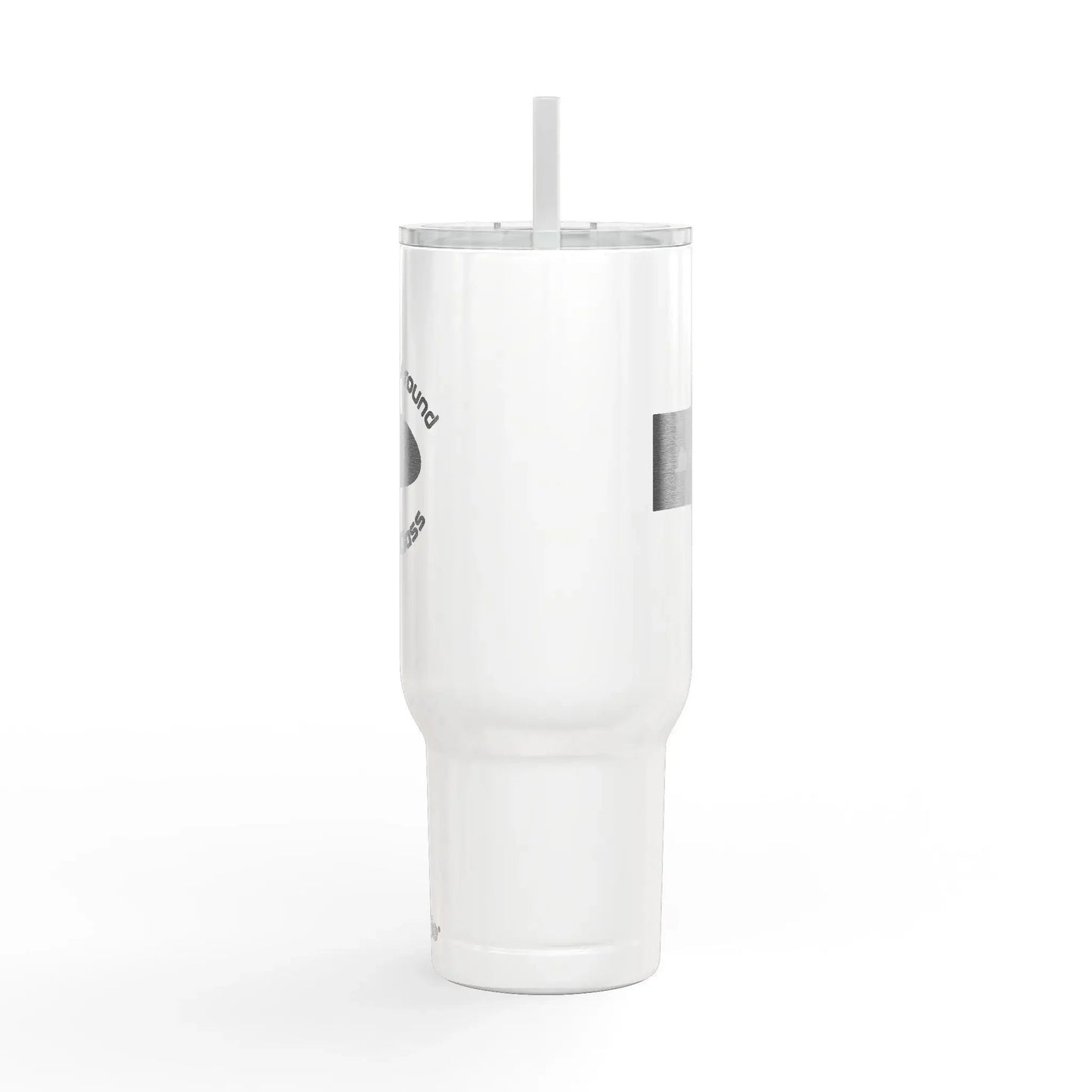 No Loafin' Around in Class Cat Lover Insulated Tumbler, 40oz - FloofChonk