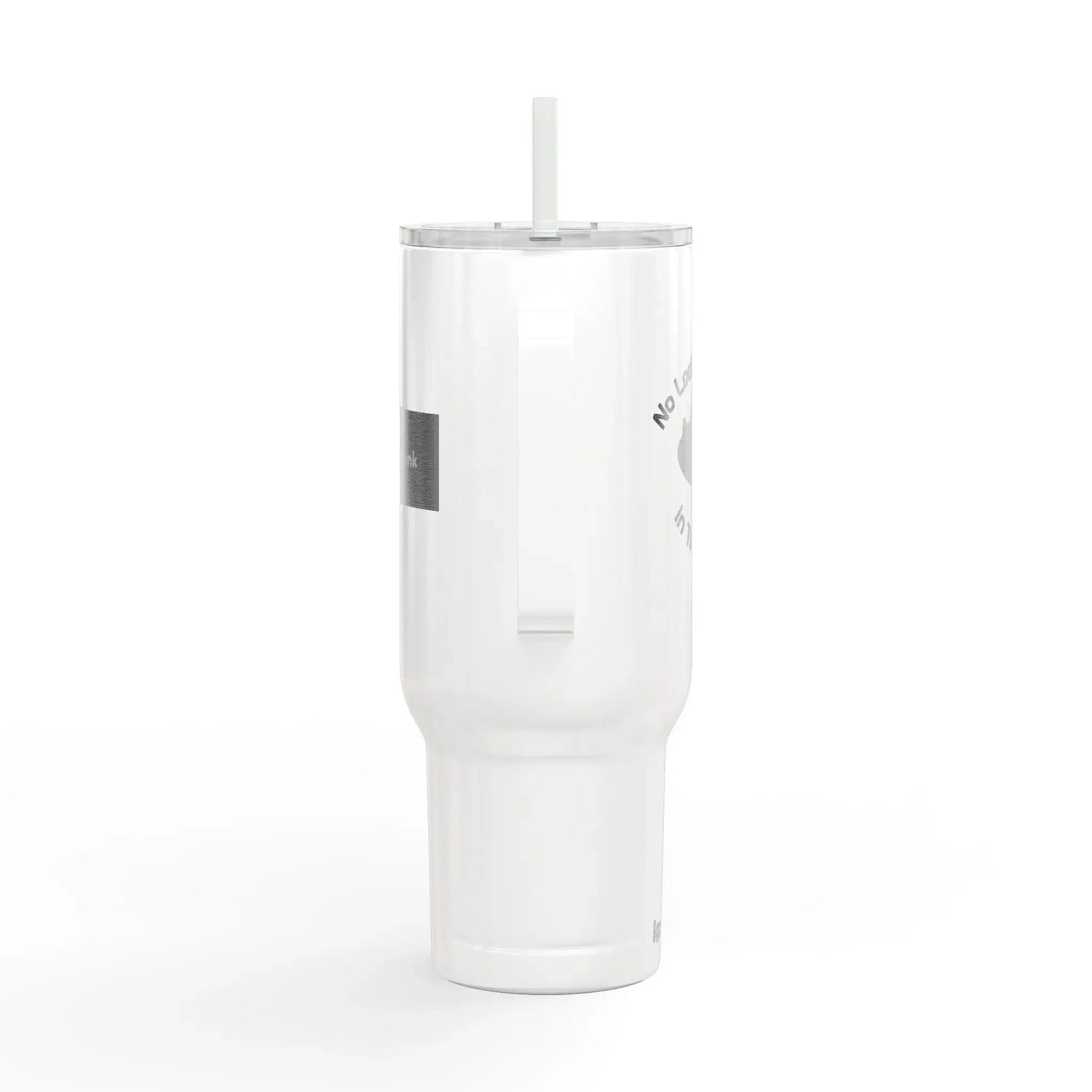 No Loafin' Around in Class Cat Lover Insulated Tumbler, 40oz - FloofChonk