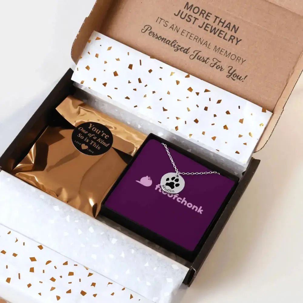 Paw Print Necklace - FloofChonk