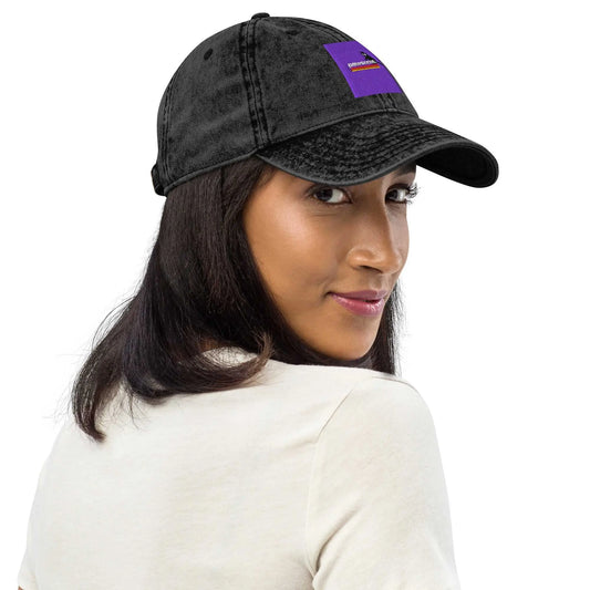 Pawsome Embroidered Vintage Cotton Twill Cap - FloofChonk