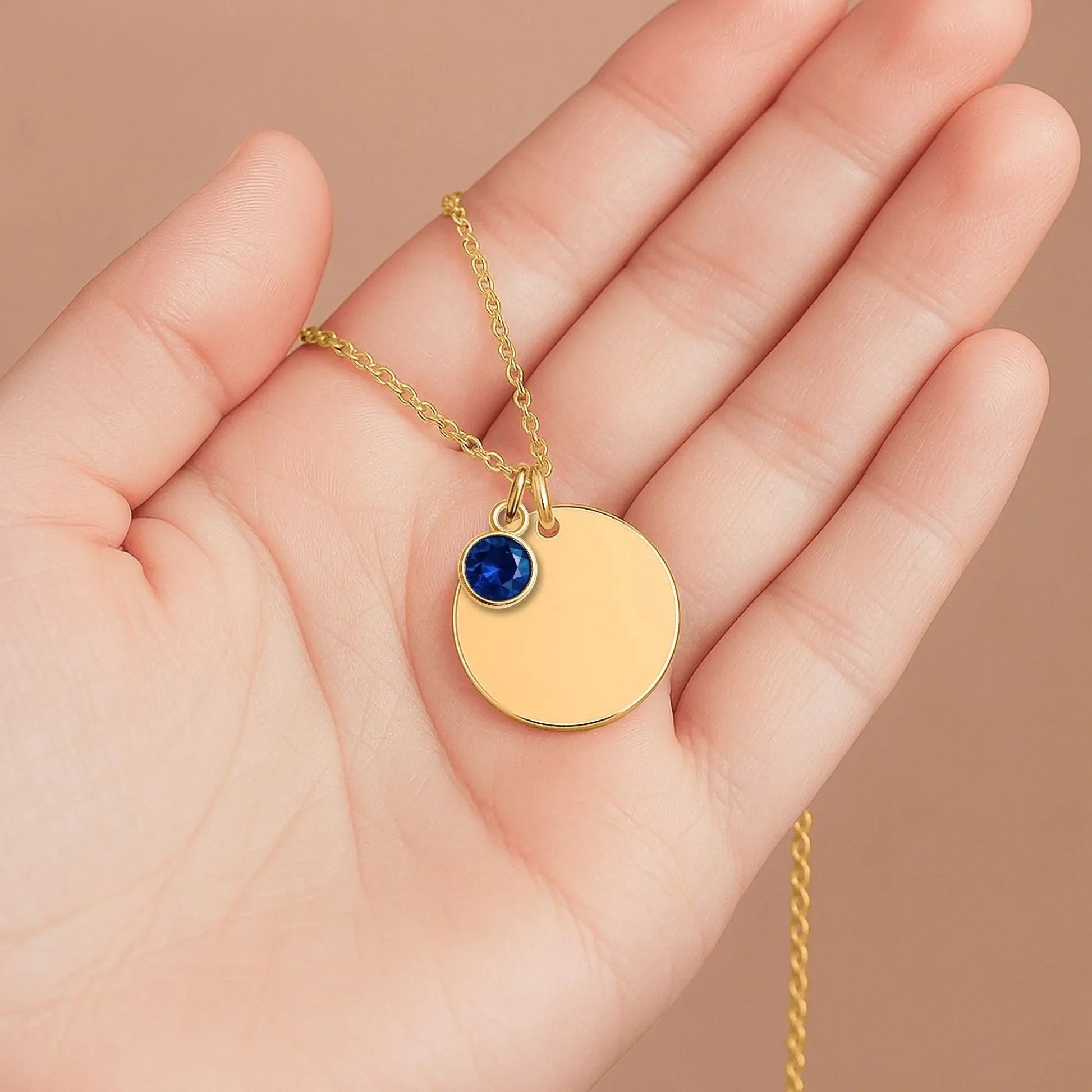 Personalized Birthstone Necklace - FloofChonk