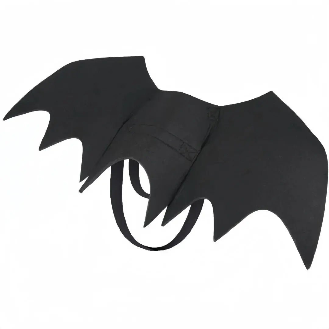 Pet Bat Wings Felt Straps Magic Tape Self-adhesive Clothing for Small Cat Dogs Transformation Parties Halloween Funny Costumes - FloofChonk