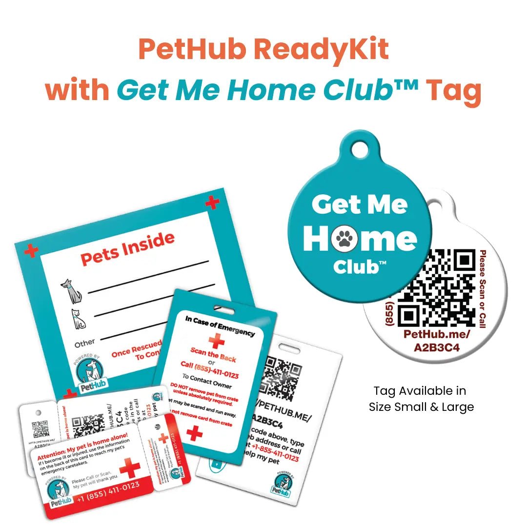 PetHub QR Pet ID Comprehensive ReadyKit – Complete Emergency Kit - FloofChonk