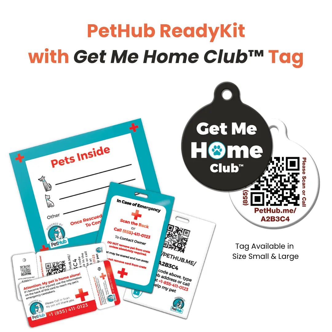 PetHub QR Pet ID Comprehensive ReadyKit – Complete Emergency Kit - FloofChonk