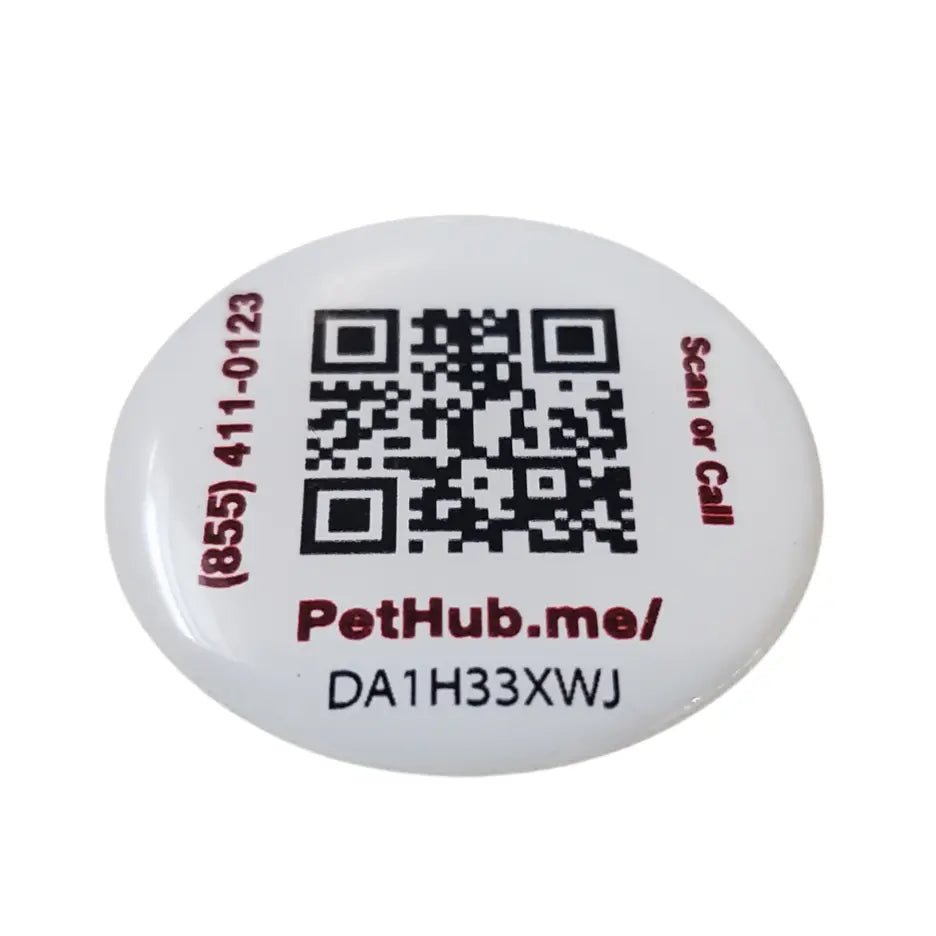 PetHub QR Pet ID Sticker – Upgrade Any Tag + Backup Pet Protection - FloofChonk