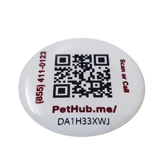 PetHub QR Pet ID Sticker – Upgrade Any Tag + Backup Pet Protection - FloofChonk