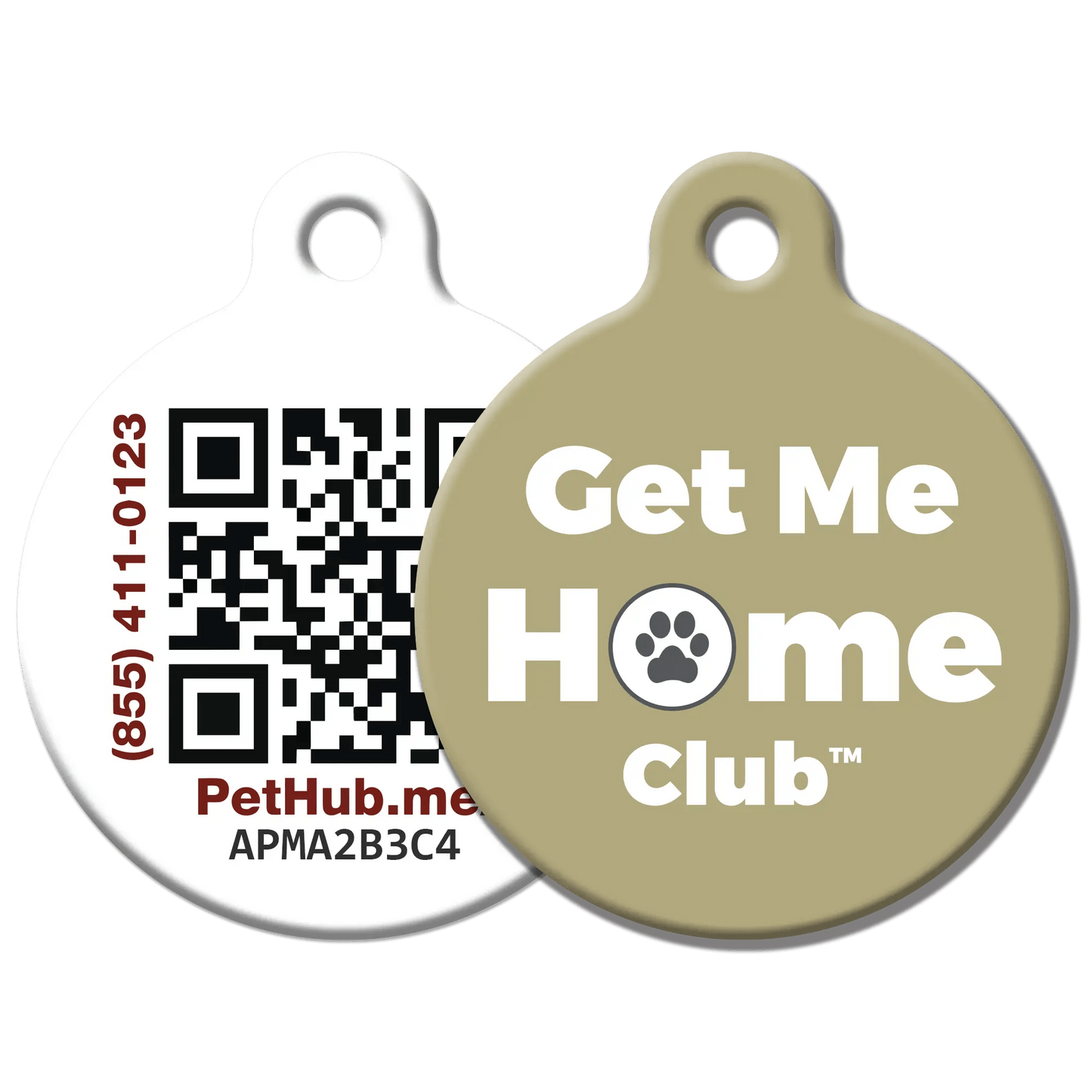 PetHub QR Pet ID Tag – Get Me Home Club - FloofChonk