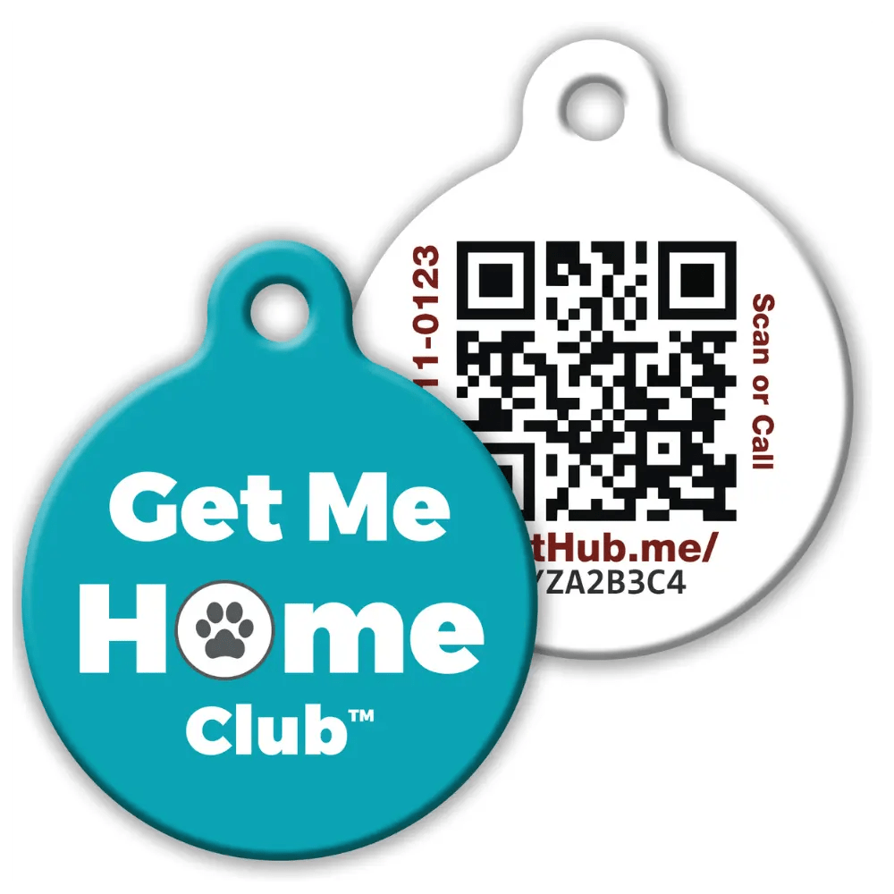 PetHub QR Pet ID Tag – Get Me Home Club - FloofChonk