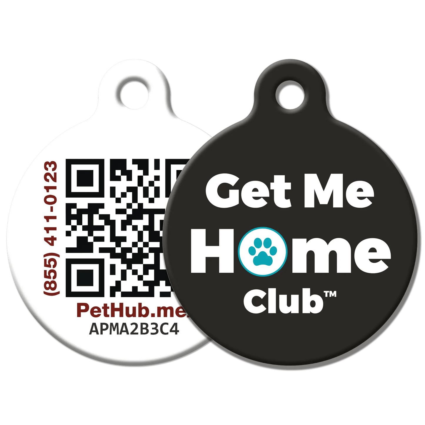 PetHub QR Pet ID Tag – Get Me Home Club - FloofChonk