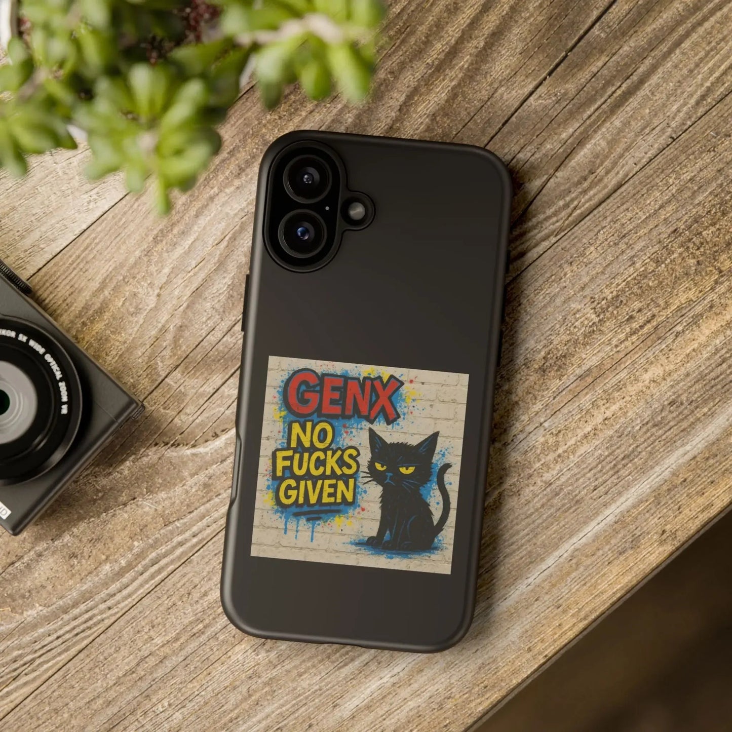 Phone Case - Bold Cat Design, Unique Gift for Cat Lovers - FloofChonk