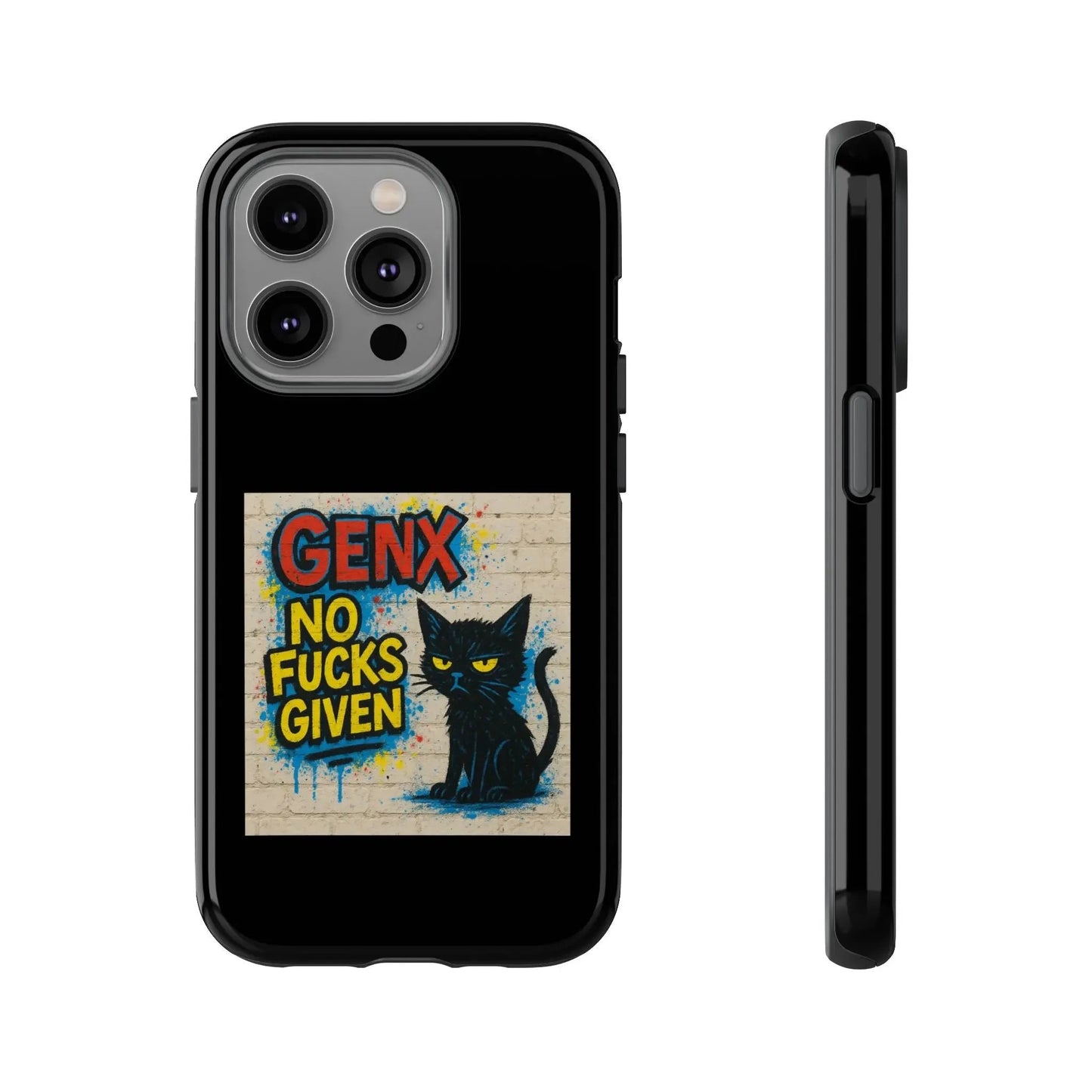 Phone Case - Bold Cat Design, Unique Gift for Cat Lovers - FloofChonk