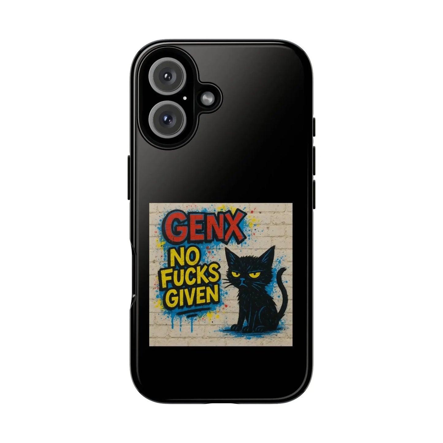 Phone Case - Bold Cat Design, Unique Gift for Cat Lovers - FloofChonk