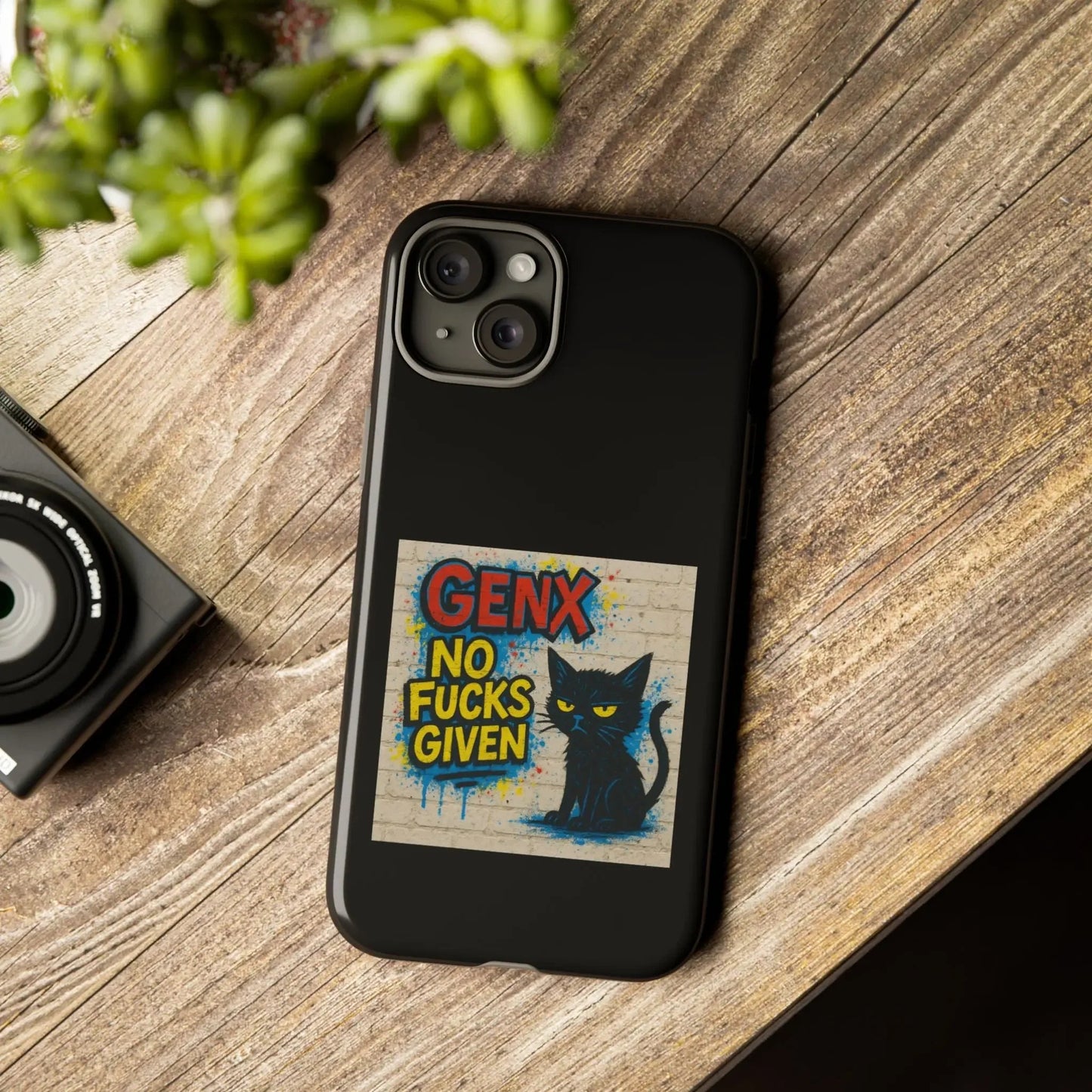 Phone Case - Bold Cat Design, Unique Gift for Cat Lovers - FloofChonk