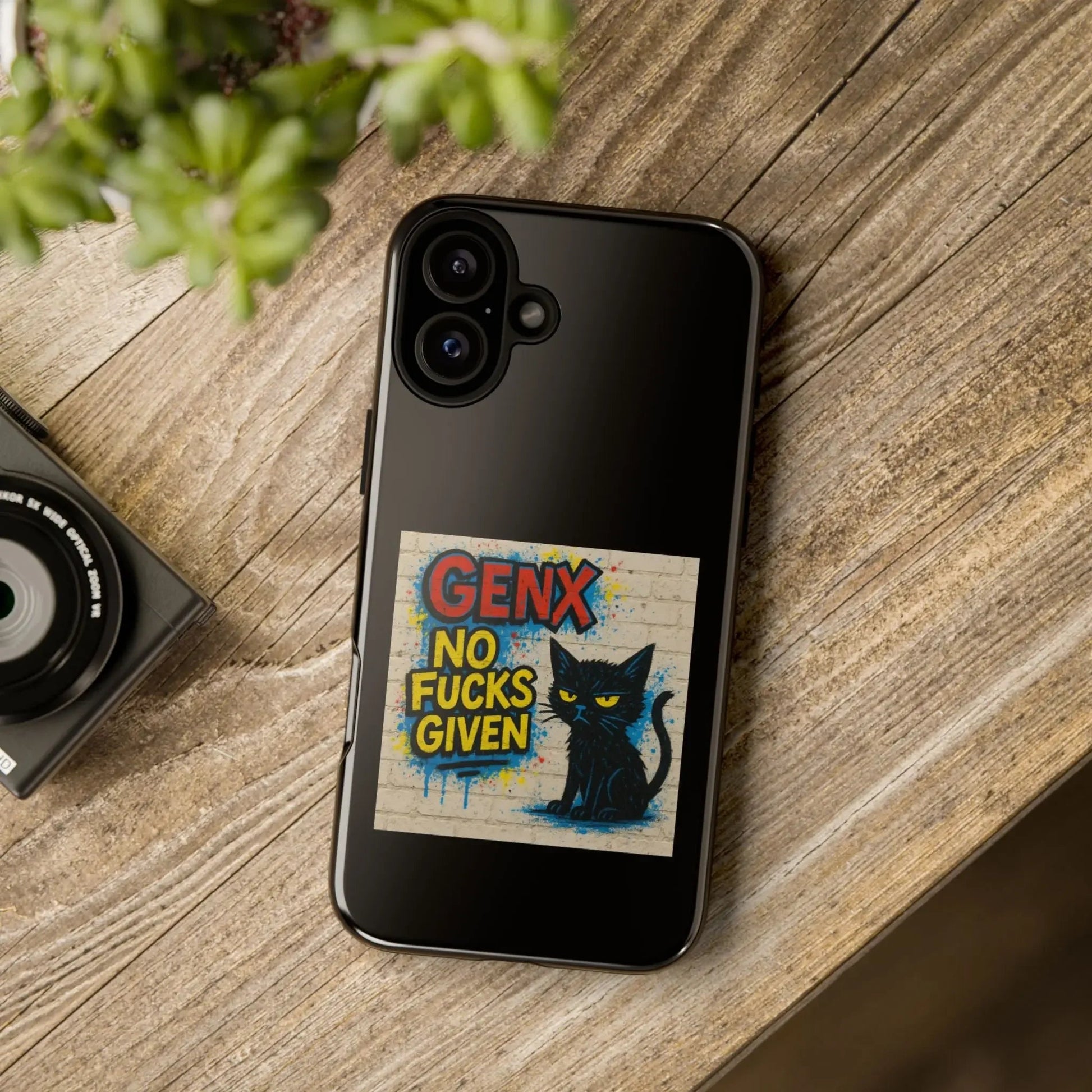 Phone Case - Bold Cat Design, Unique Gift for Cat Lovers - FloofChonk
