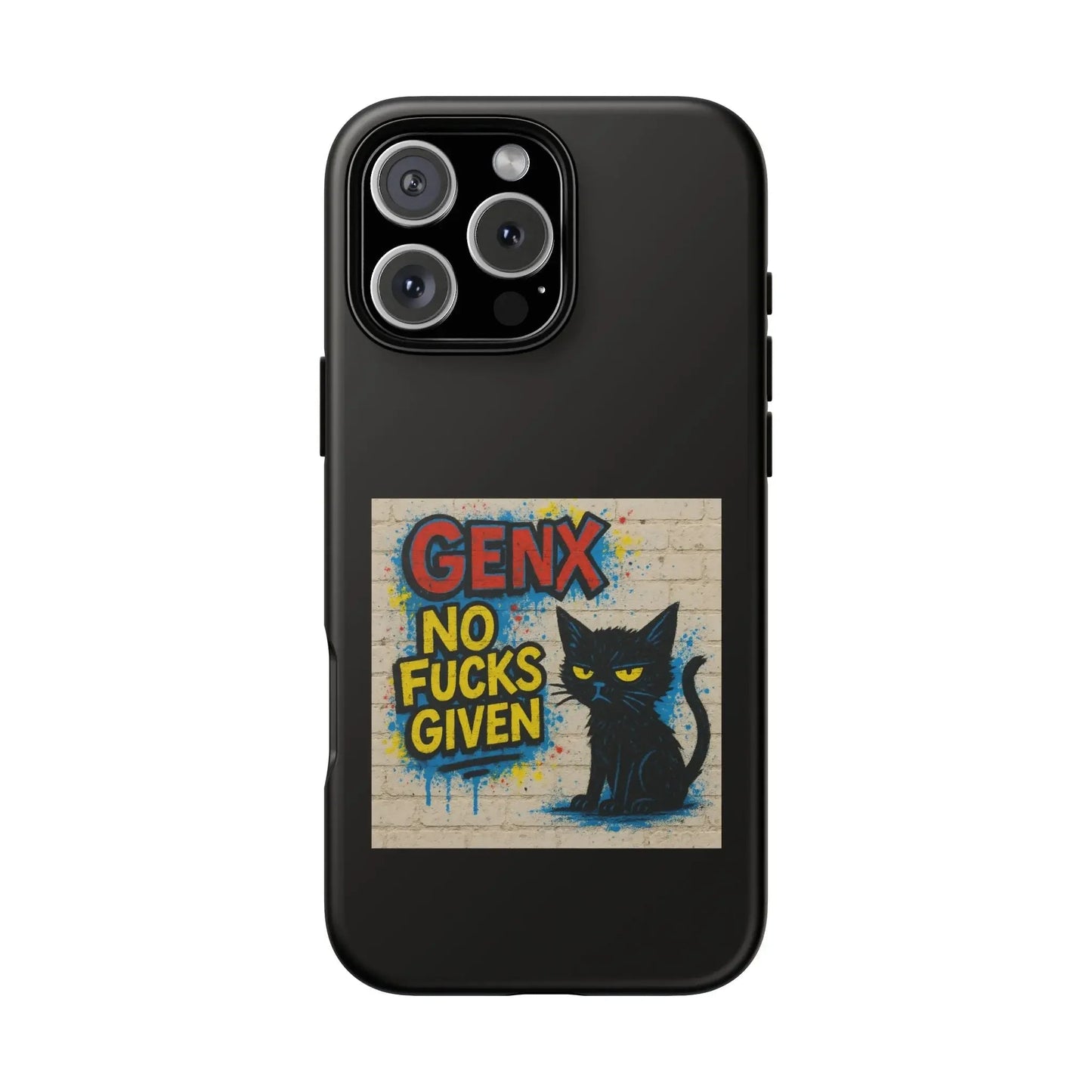 Phone Case - Bold Cat Design, Unique Gift for Cat Lovers - FloofChonk