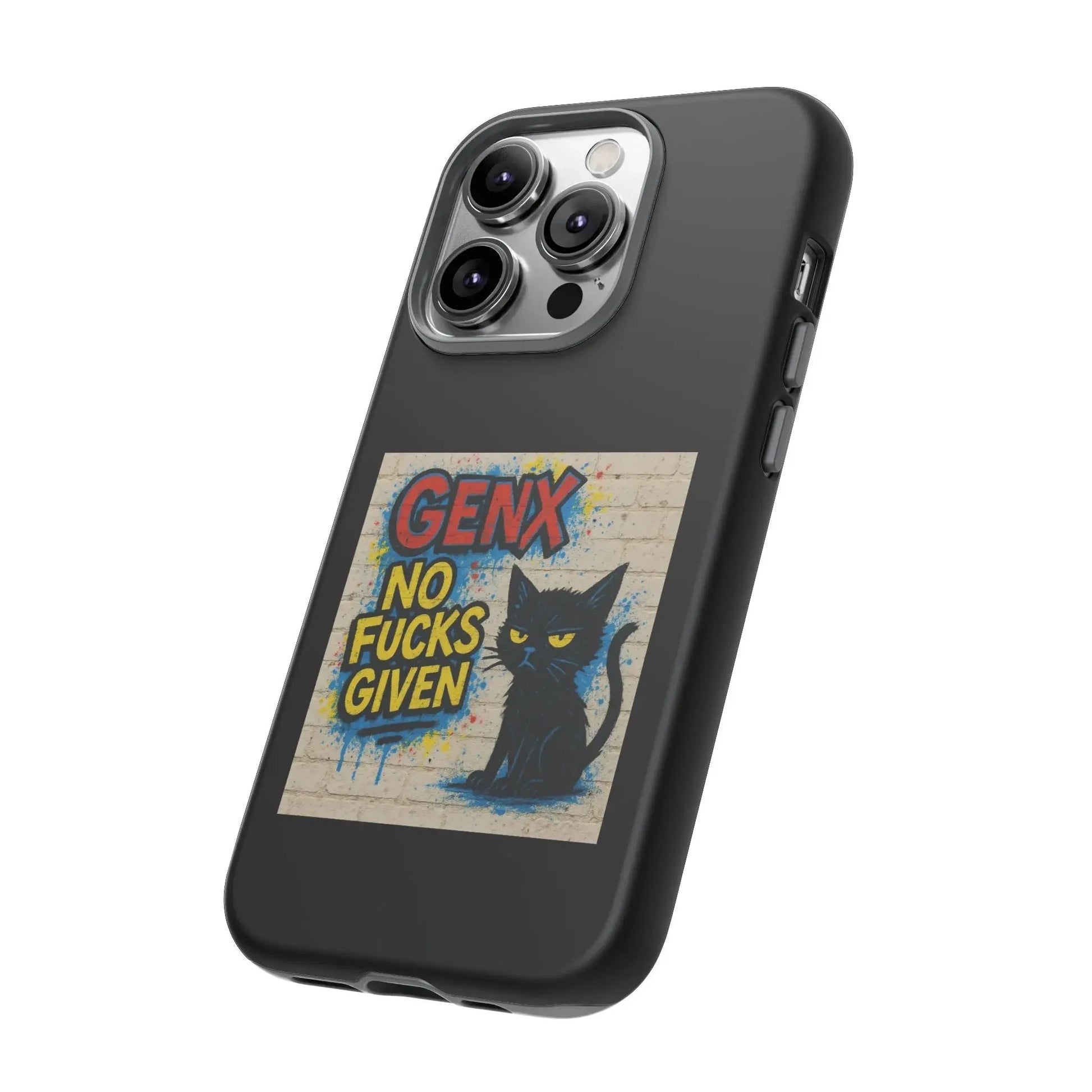 Phone Case - Bold Cat Design, Unique Gift for Cat Lovers - FloofChonk