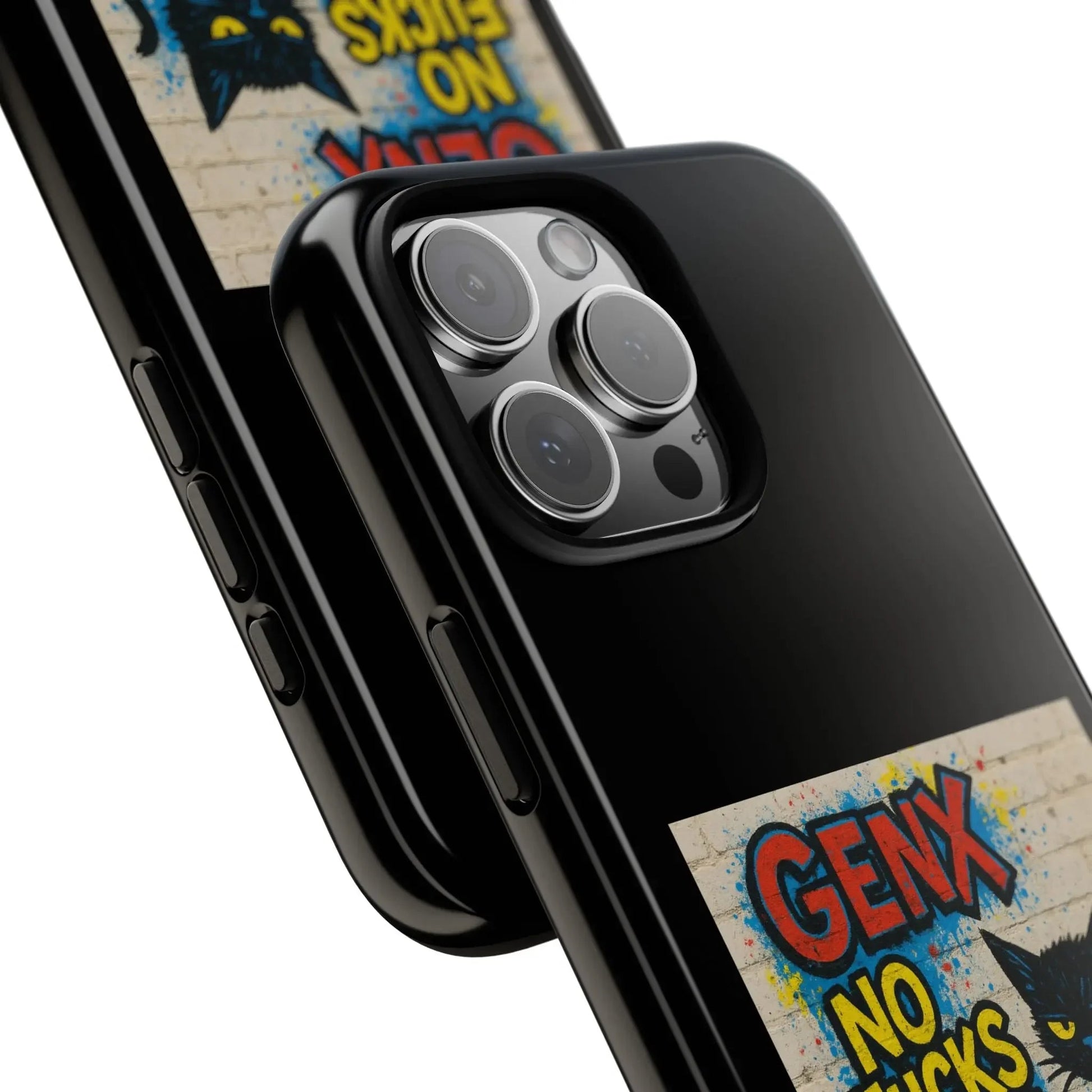 Phone Case - Bold Cat Design, Unique Gift for Cat Lovers - FloofChonk