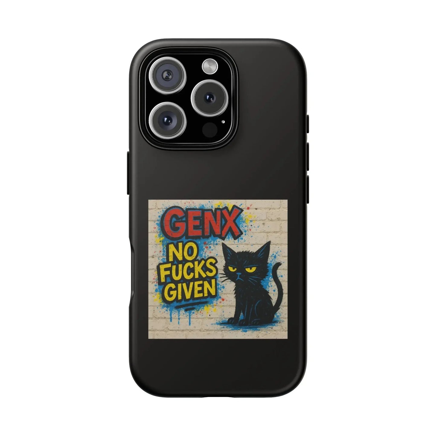 Phone Case - Bold Cat Design, Unique Gift for Cat Lovers - FloofChonk