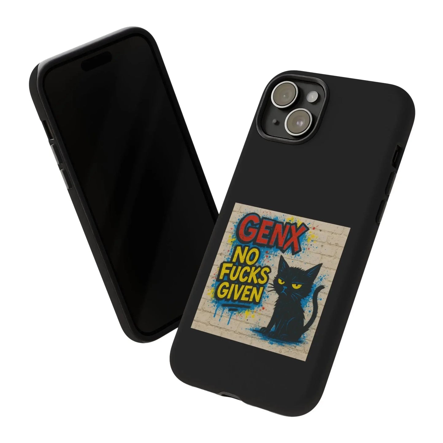 Phone Case - Bold Cat Design, Unique Gift for Cat Lovers - FloofChonk