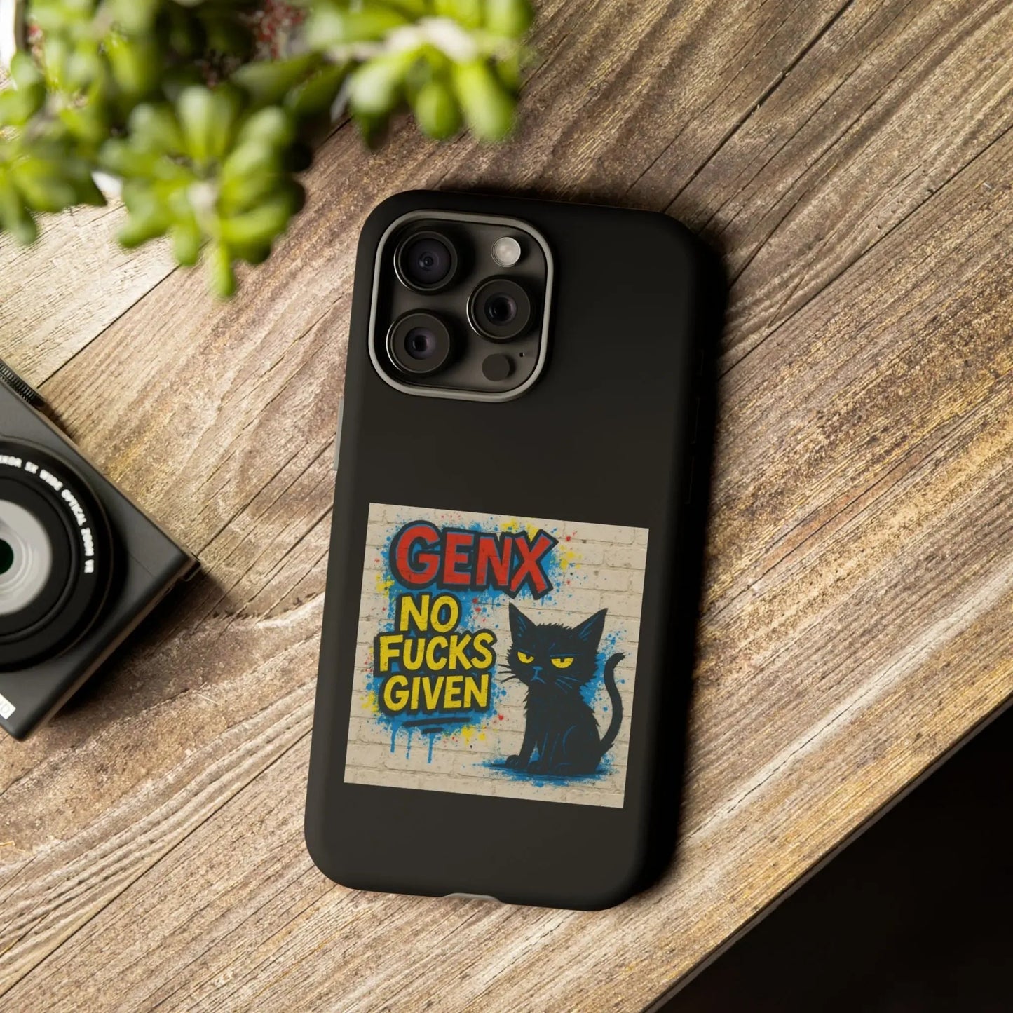 Phone Case - Bold Cat Design, Unique Gift for Cat Lovers - FloofChonk