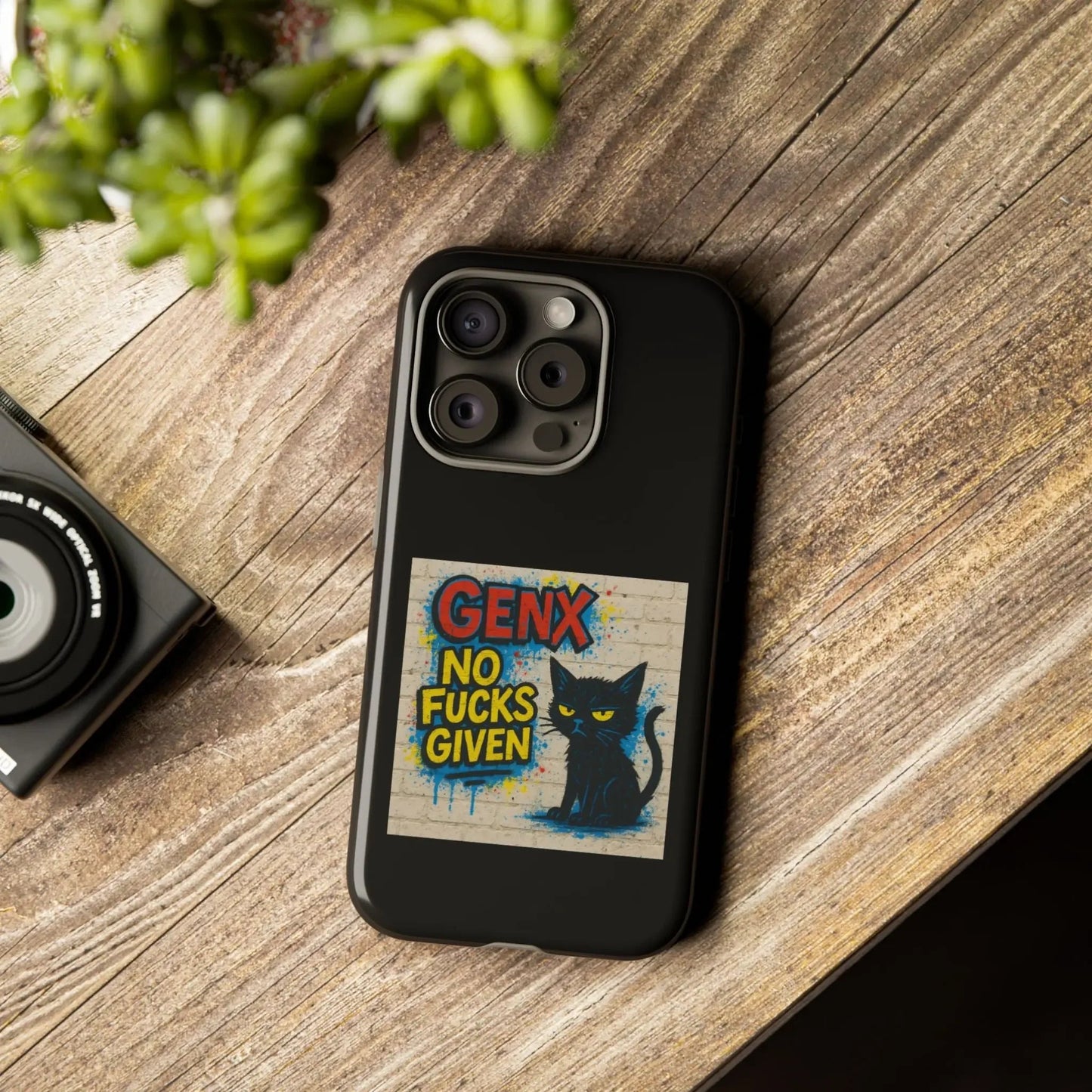 Phone Case - Bold Cat Design, Unique Gift for Cat Lovers - FloofChonk