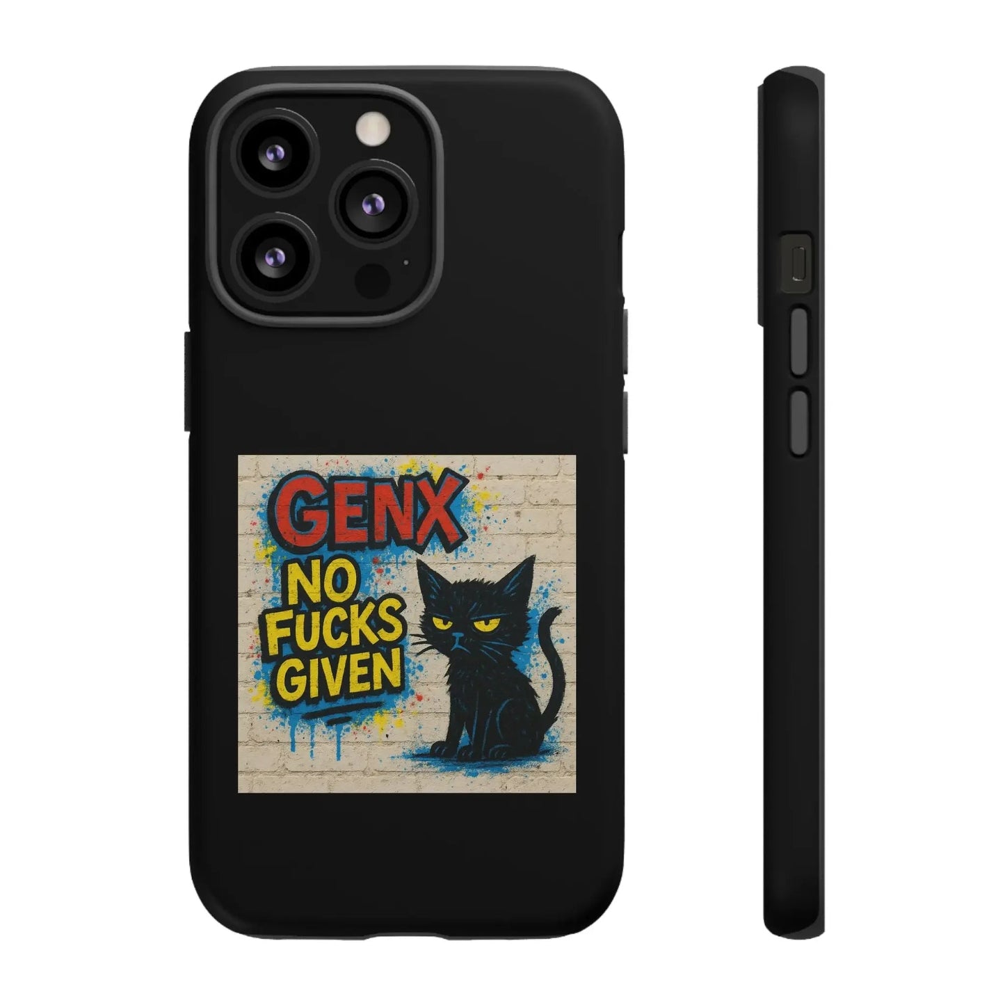 Phone Case - Bold Cat Design, Unique Gift for Cat Lovers - FloofChonk