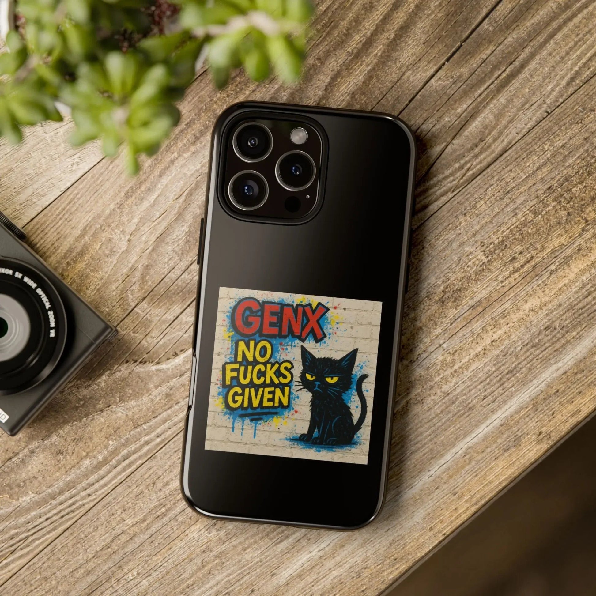 Phone Case - Bold Cat Design, Unique Gift for Cat Lovers - FloofChonk