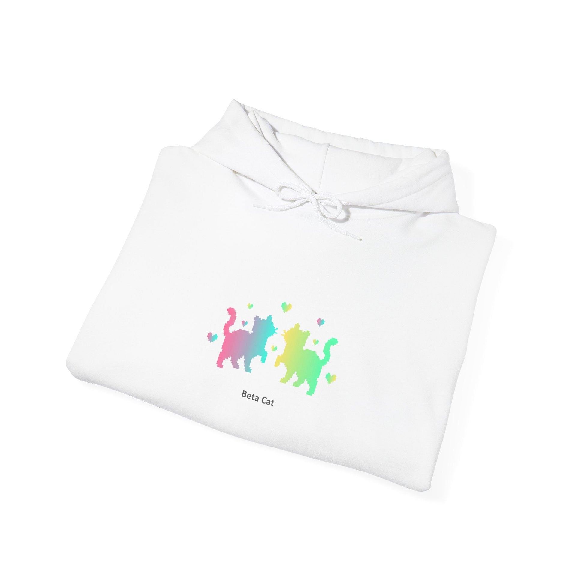 Pixel Pets trio hoodie | Pixel Pet Nostalgia, 8 - bit device art - FloofChonk