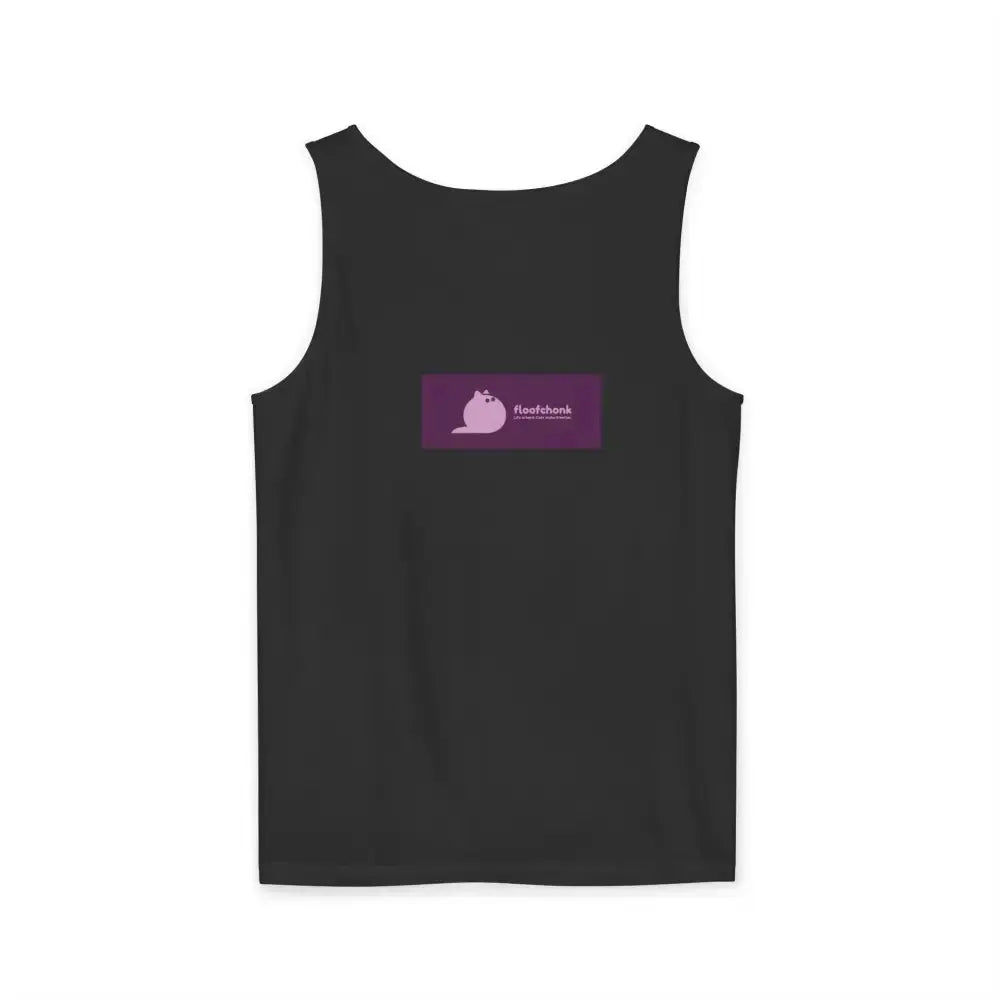 Playful Cat Graphic Tank Top for Summer - Tank Top
