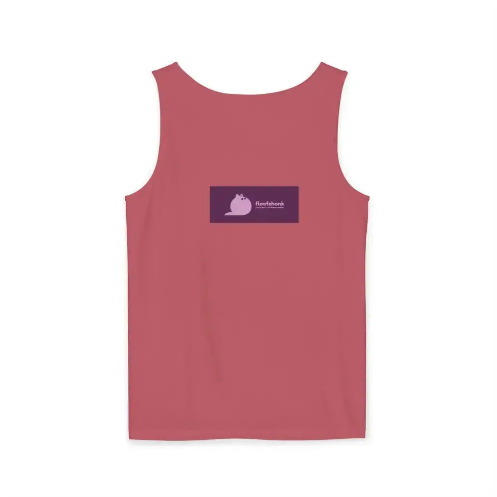 Playful Cat Graphic Tank Top for Summer - Tank Top
