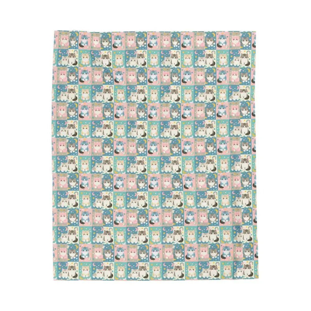 Plush Blanket - Cute Animal Pattern, Ideal Gift for Kids - FloofChonk