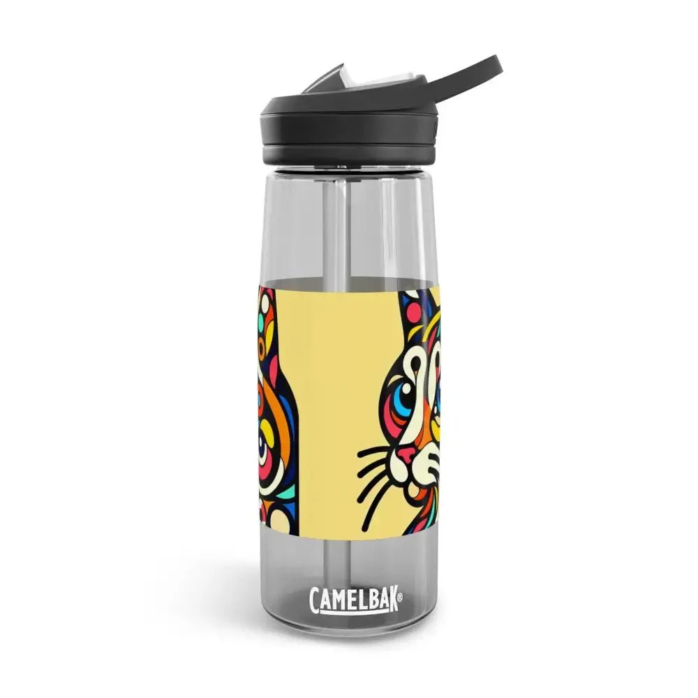 Pop Art Cat Water Bottle - 20oz/25oz CamelBak Eddy® - FloofChonk