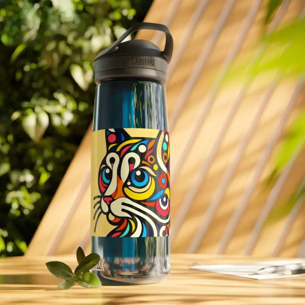Pop Art Cat Water Bottle - 20oz/25oz CamelBak Eddy® - FloofChonk