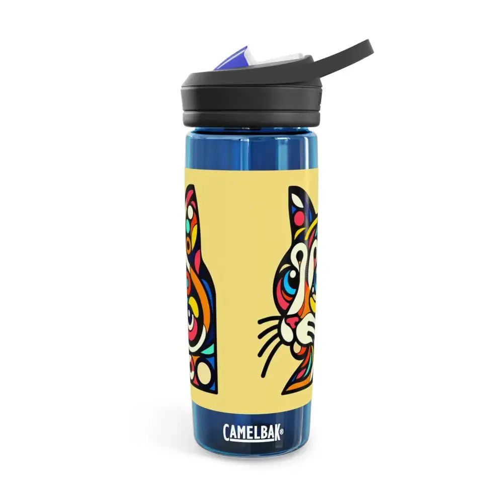 Pop Art Cat Water Bottle - 20oz/25oz CamelBak Eddy® - FloofChonk