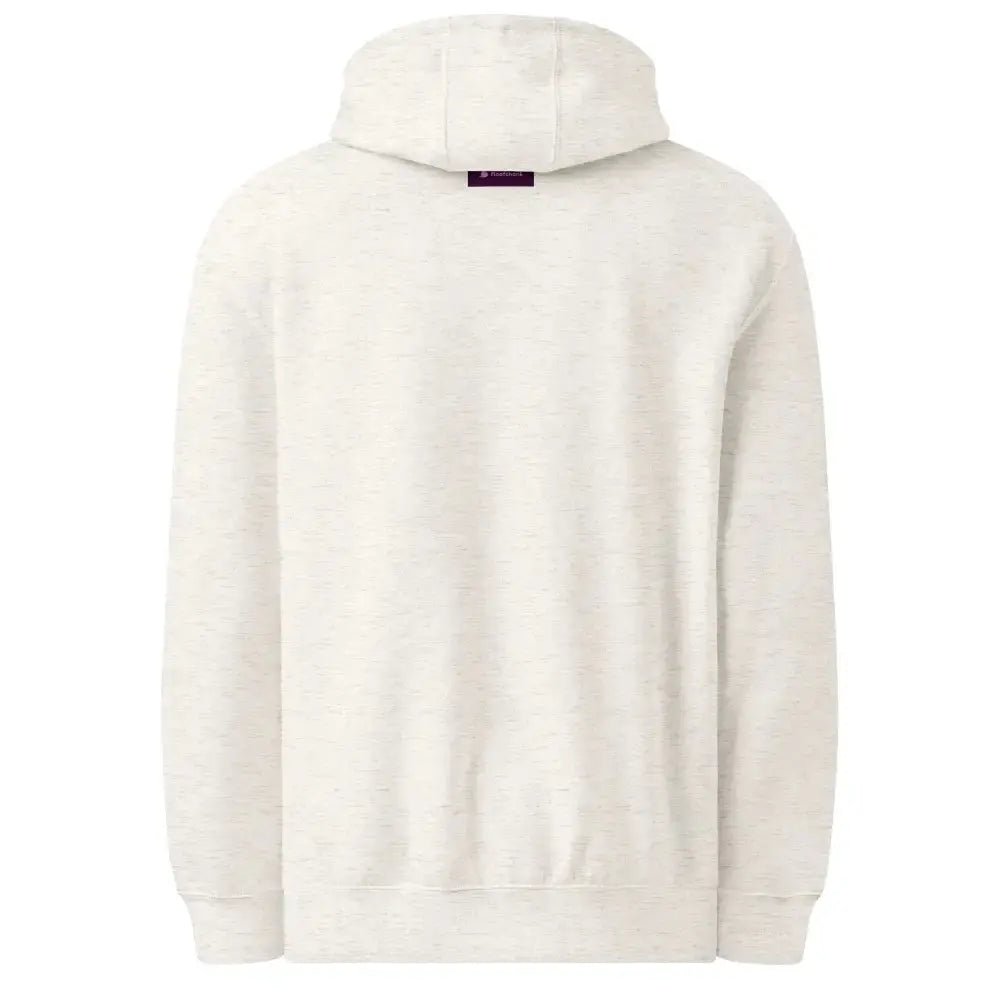 Premium Mid - Weight Hoodie with Peeking Cat - FloofChonk