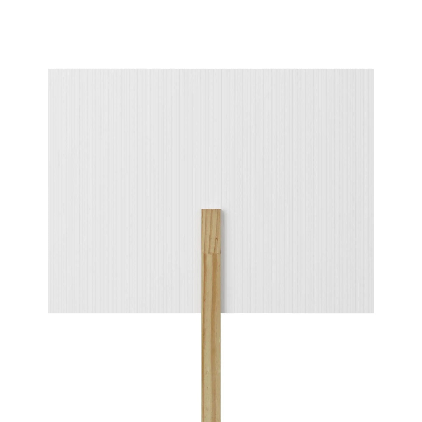 Protest Sign - "Cats for Democracy" Political Rally Placard - FloofChonk