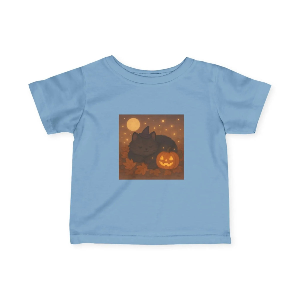 Pumpkin Halloween Infant Tee, Baby Boy Girl Shirt, Toddler Outfit, Cute Fall Baby Clothes, Halloween Costume for Babies, Infant Fine Jersey - FloofChonk