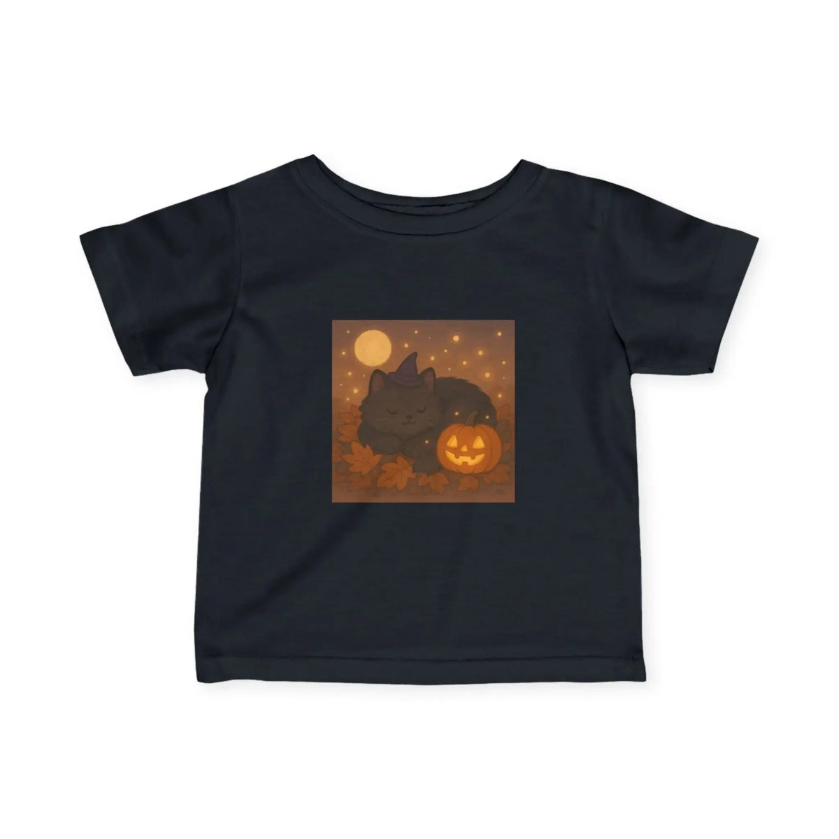 Pumpkin Halloween Infant Tee, Baby Boy Girl Shirt, Toddler Outfit, Cute Fall Baby Clothes, Halloween Costume for Babies, Infant Fine Jersey - FloofChonk